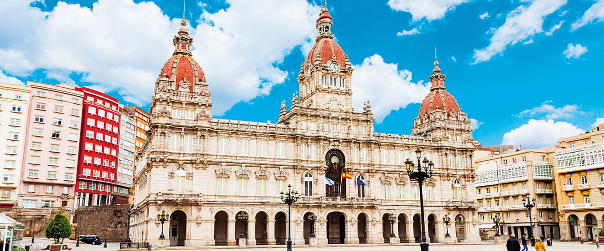 La Coruna City Hall, Spain